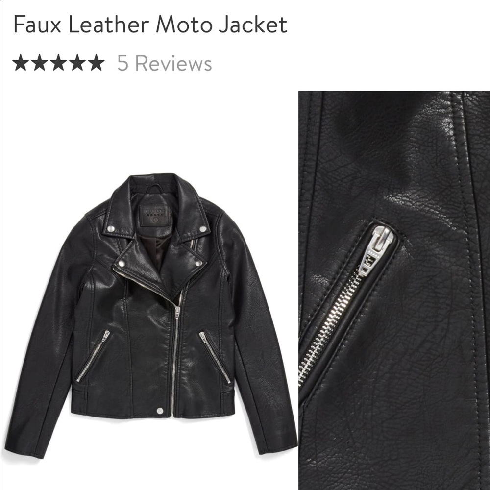 Blank NYC - Faux Leather Moto Jacket